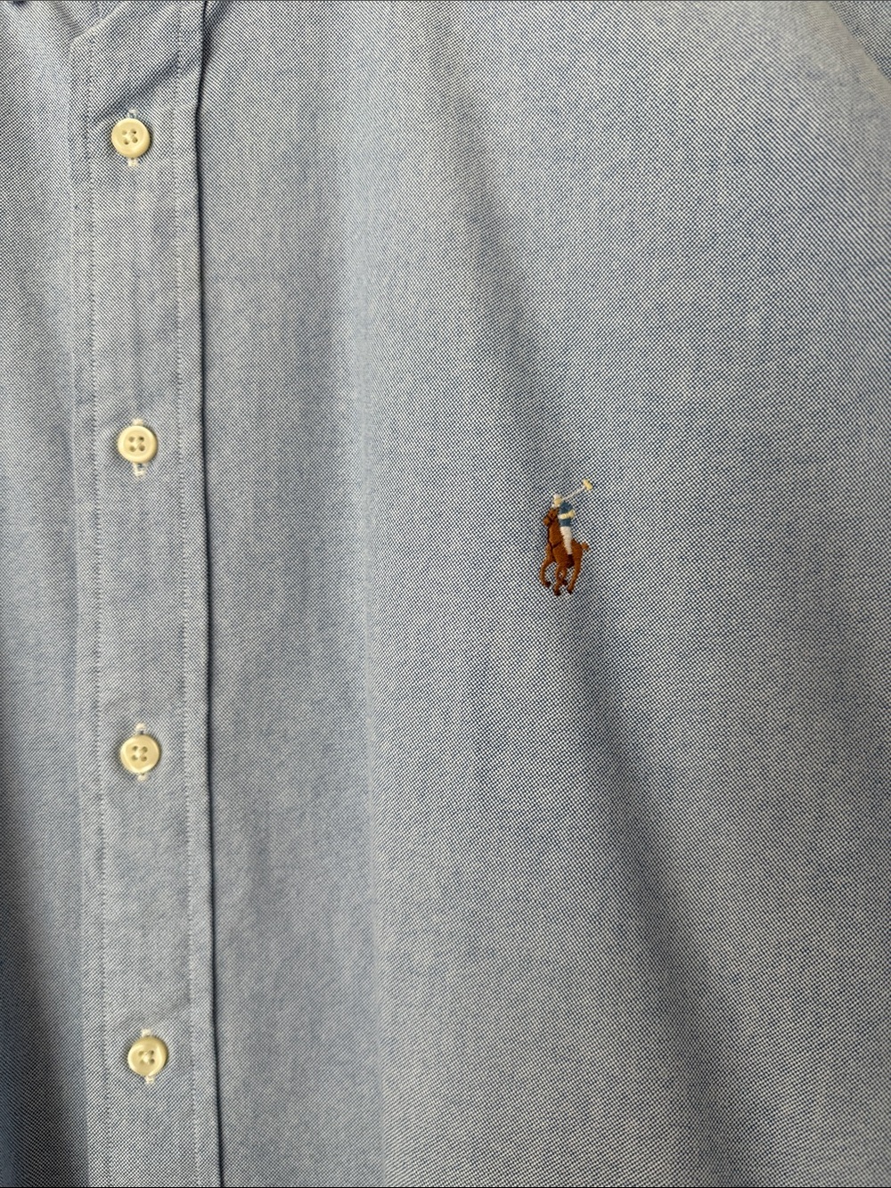 Polo by Ralph Lauren Light Blue Oxford Button-Down Shirt - Picture 2 of 6